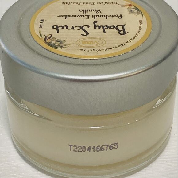 SABON Body Scrub -Patchouli Lavender Vanilla- 60g Travel size - Picture 4 of 4